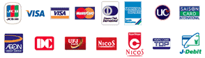 �����p�\�ȃN���W�b�g�J�[�h�EJ-Debit�J�[�h�ꗗ